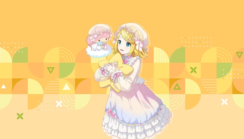 kagamine rin, lala, and kiki (vocaloid and 3 more) drawn by colorful_palette