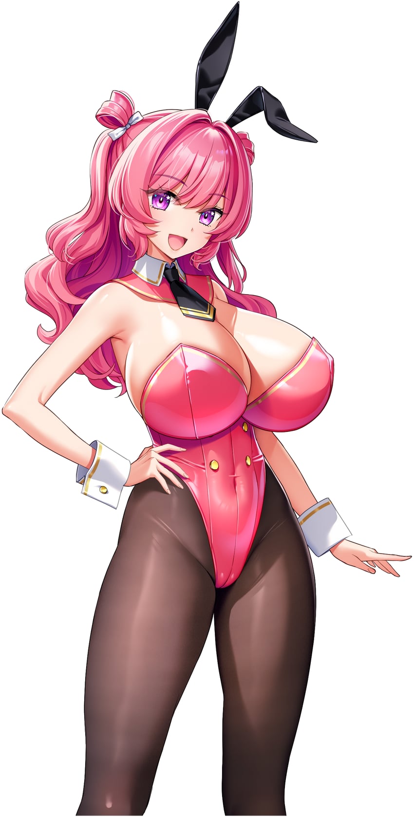 chichino kaori (motto! haramase! honoo no oppai isekai oppai bunny gakuen!) drawn by derauea