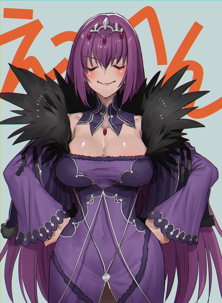 scathach and scathach skadi (fate and 1 more) drawn by none_(kameko227)