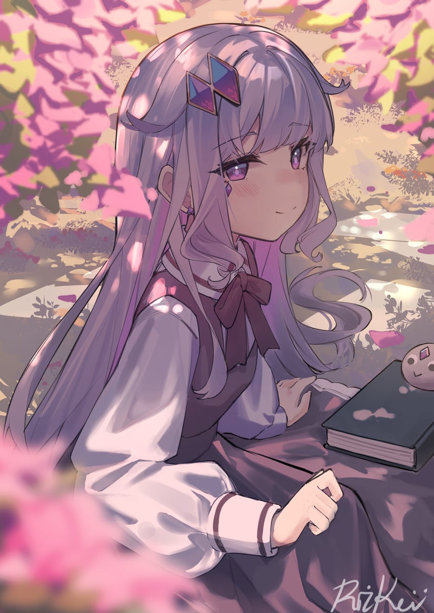 koseki bijou and pebble (hololive and 1 more) drawn by ricke_2002