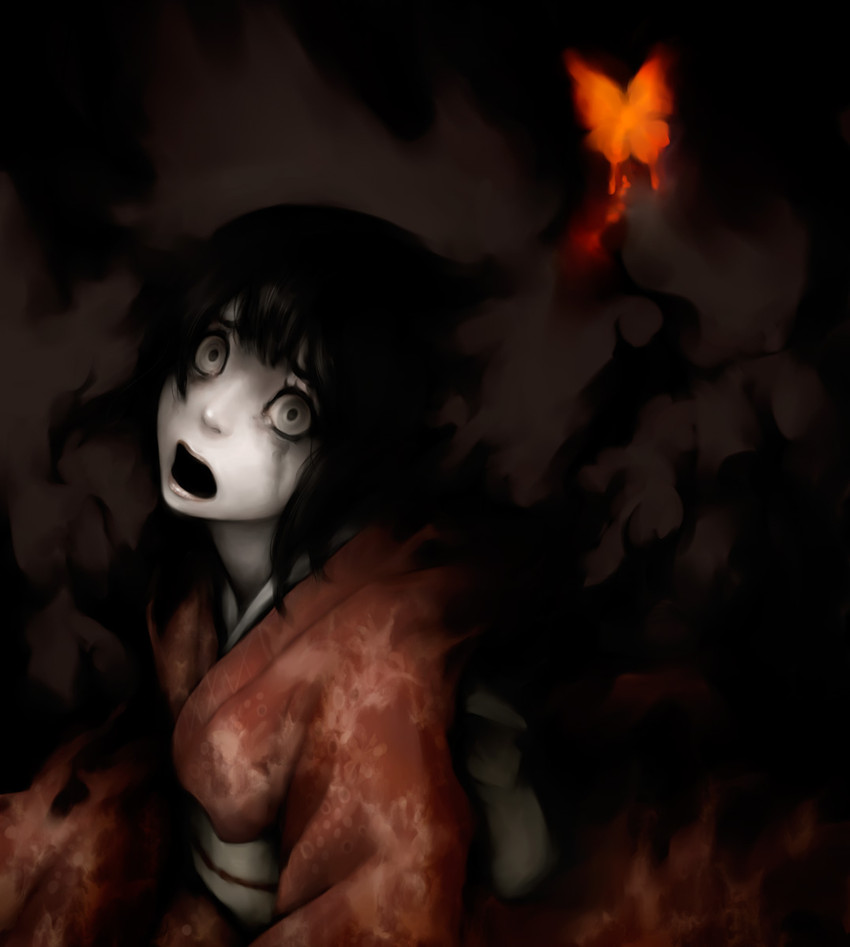 tachibana chitose (fatal frame and 1 more) drawn by genk