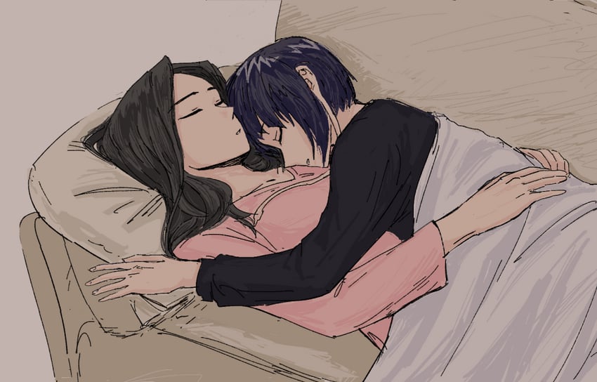 yaoyorozu momo and jiro kyoka (boku no hero academia) drawn by vvvmung