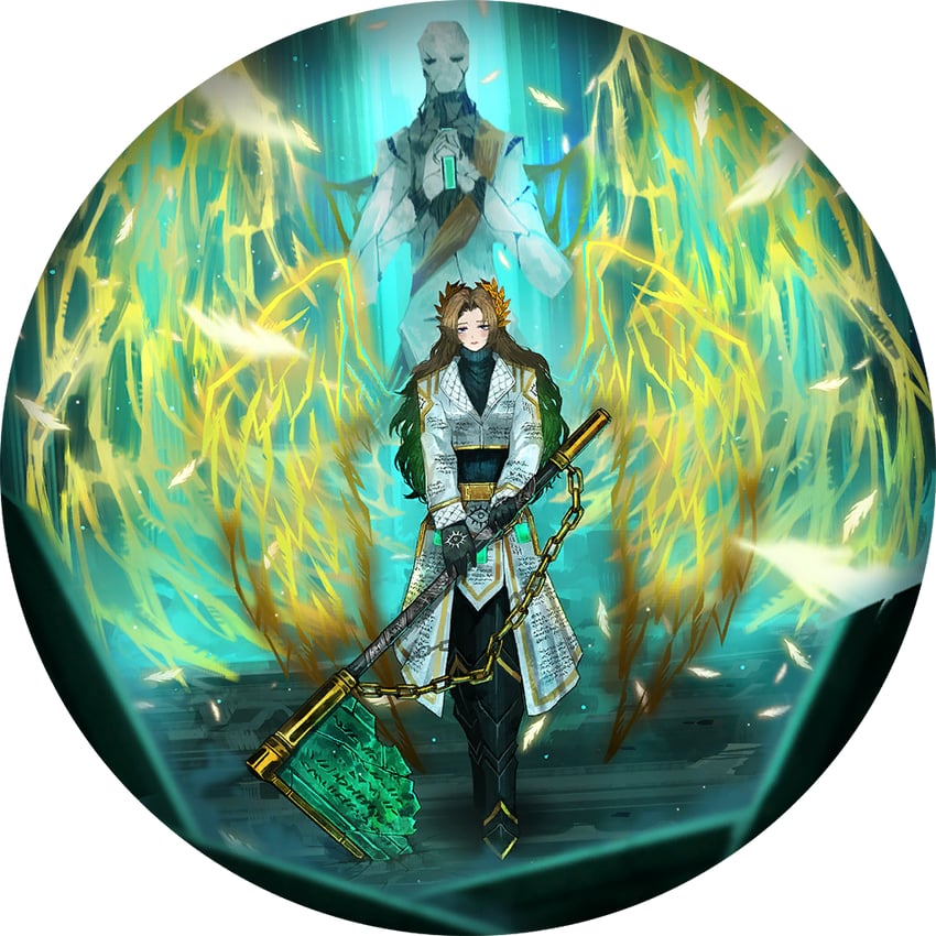 rodion and heavenly executor's scribe (project moon and 1 more) drawn by nai_ga