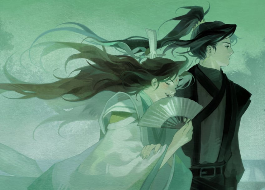 shi qingxuan and ming yi (tianguan cifu) drawn by sun_2g
