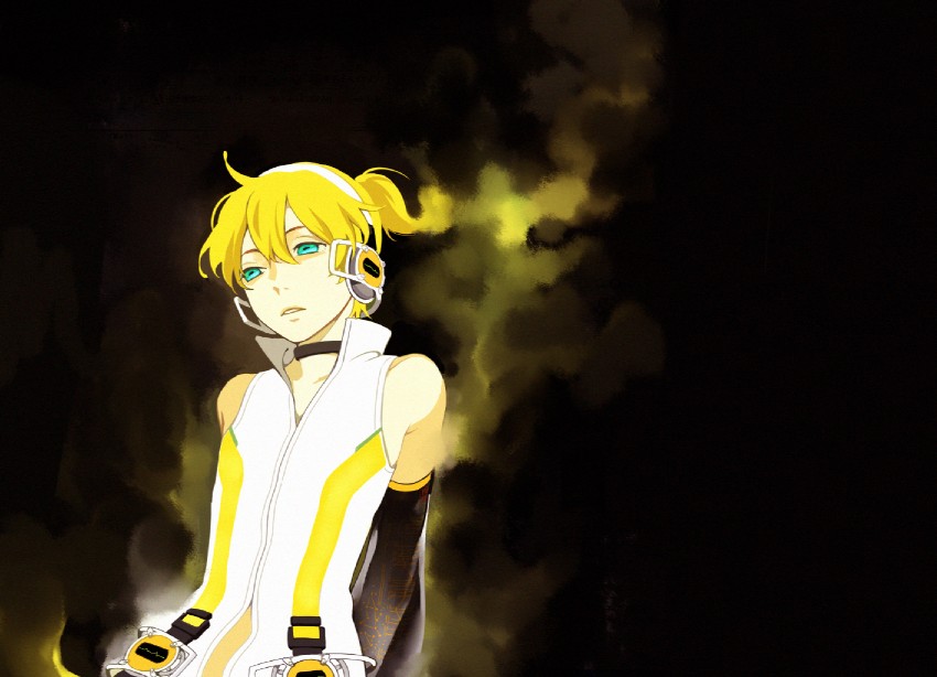 kagamine len (vocaloid) drawn by chika_(mysweetgarden)