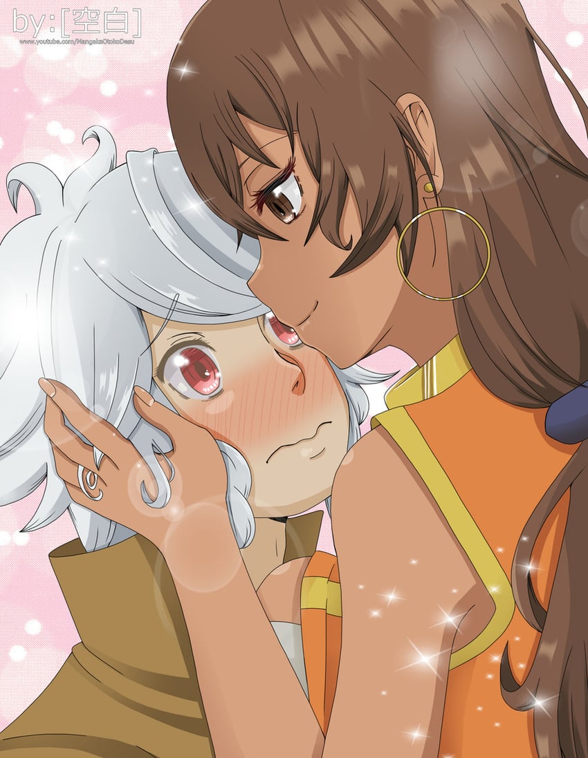 bell cranel and lena tally (dungeon ni deai wo motomeru no wa machigatteiru darou ka) drawn by hiki