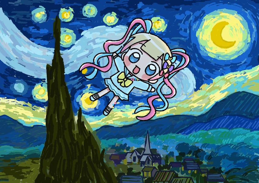 chouzetsusaikawa tenshi-chan (needy girl overdose and 1 more) drawn by 1nupool