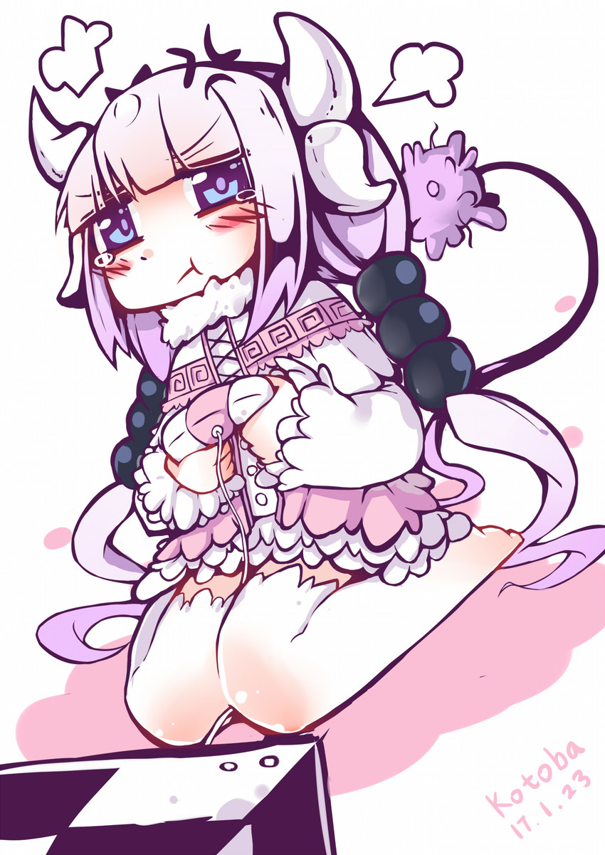 kanna kamui (kobayashi-san chi no maidragon) drawn by kotoba_(1074421015)