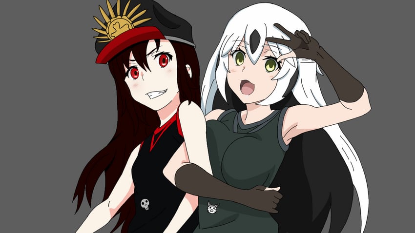 oda nobunaga and nagao kagetora (fate and 2 more) drawn by petmilson