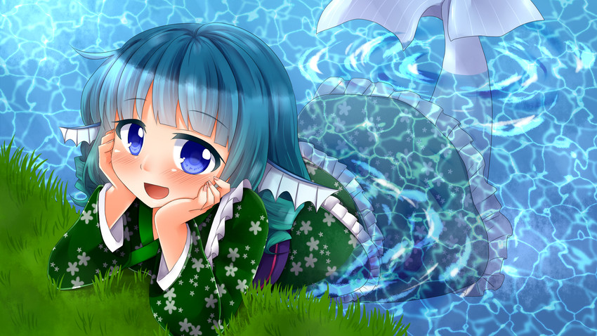 wakasagihime (touhou) drawn by namino.
