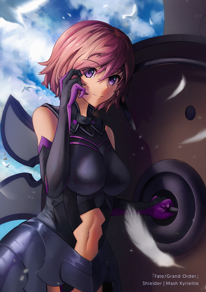 mash kyrielight (fate and 1 more) drawn by cherre