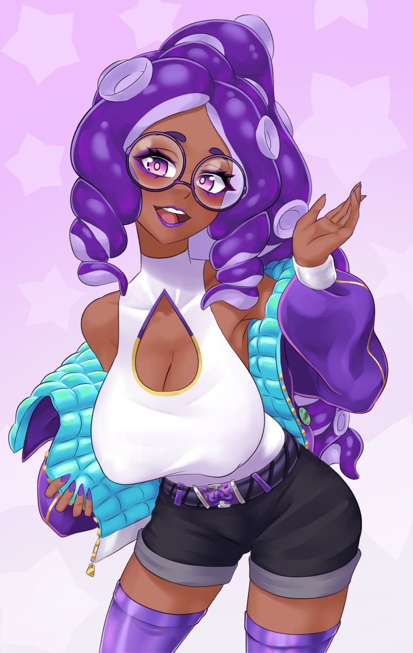 momma occo (indie virtual youtuber and 1 more) drawn by chuchanchel