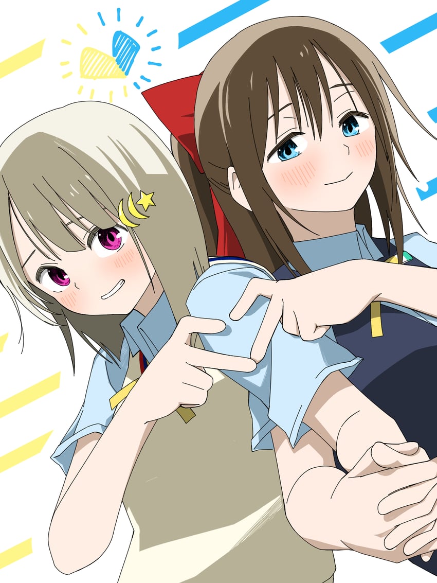 osaka shizuku and nakasu kasumi (love live! and 1 more) drawn by haruruhaharur