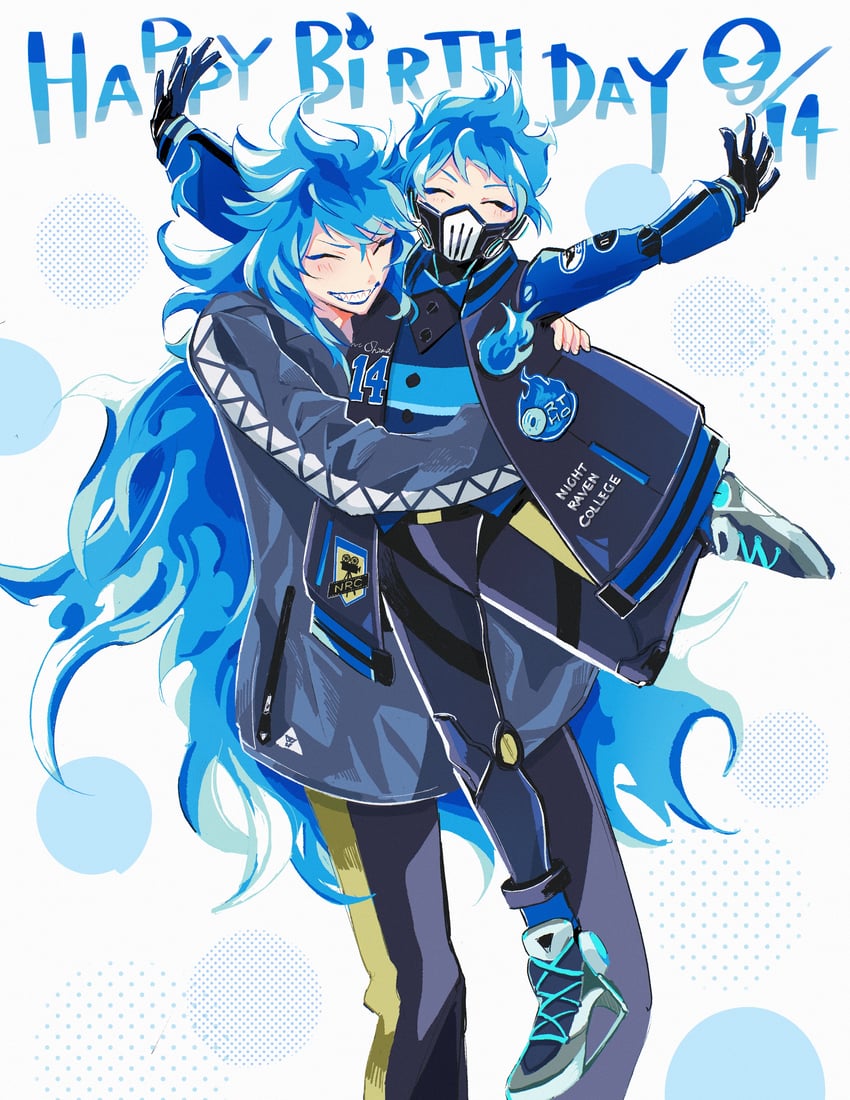 idia shroud and ortho shroud (twisted wonderland) drawn by yoi0763
