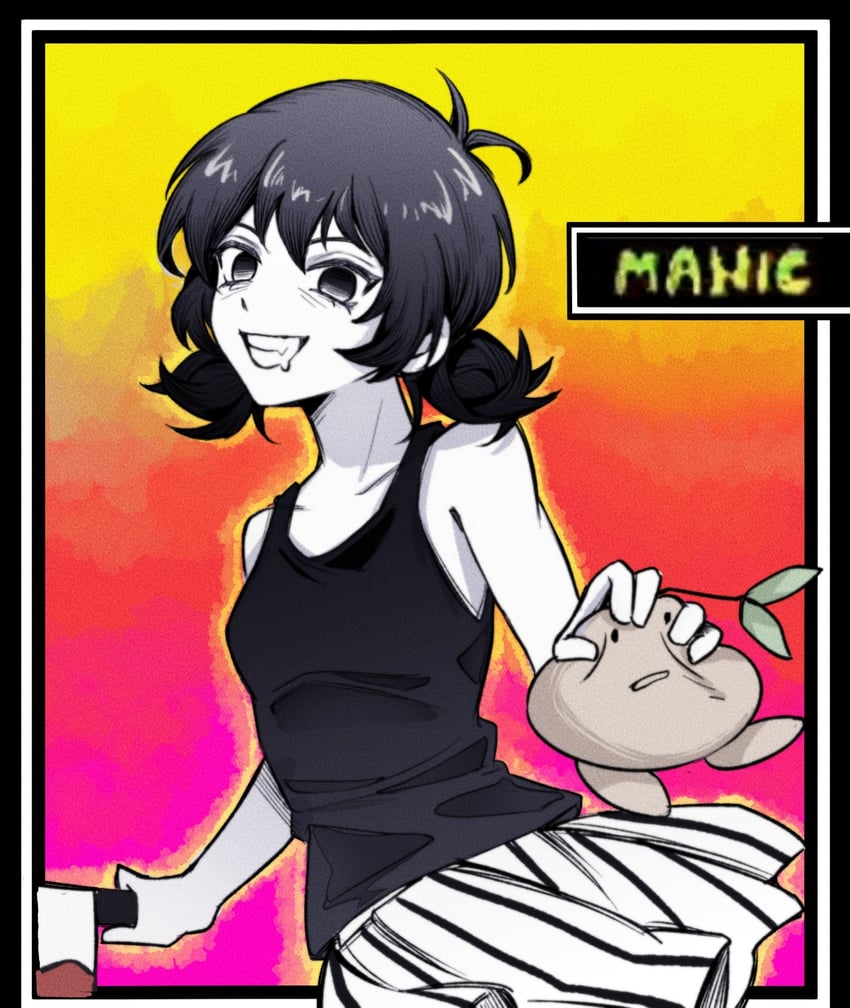 omori and sprout mole (omori) drawn by niu_tata