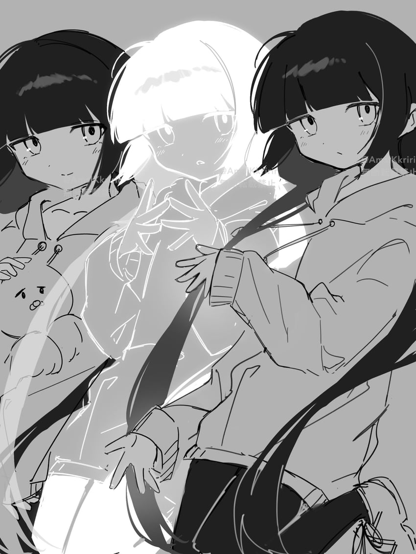 osage (inabakumori and 1 more) drawn by popo_(amslkkririr)