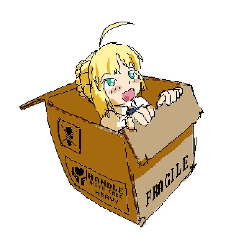 artoria pendragon and saber (fate and 1 more) drawn by pantsu-ripper