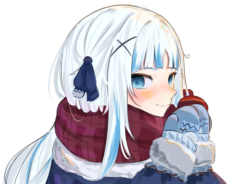 gawr gura (hololive and 1 more) drawn by kooi_koyume