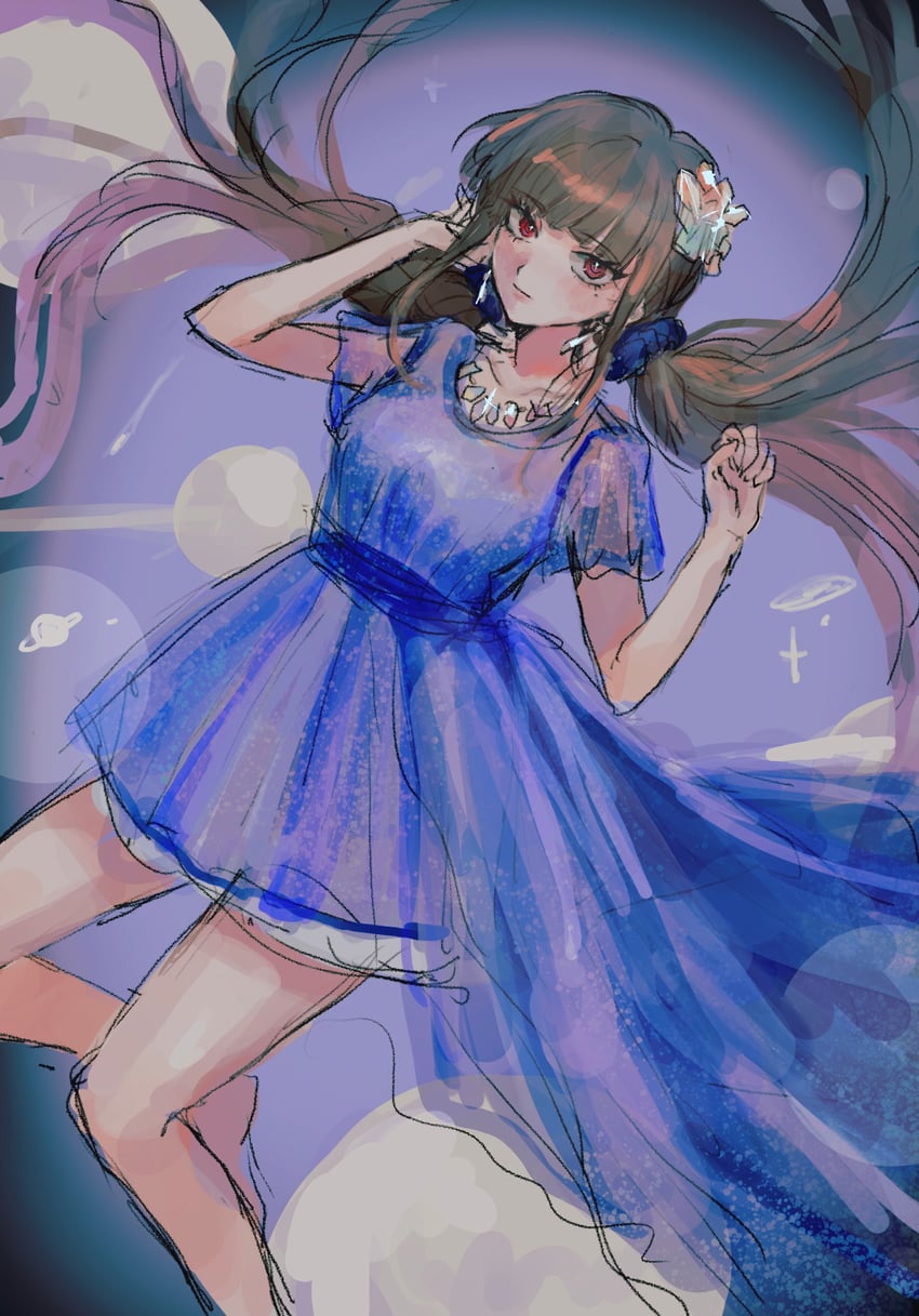 harukawa maki (danganronpa and 1 more) drawn by jidaraku_(jdrk_666) and suposupo_(supodori)