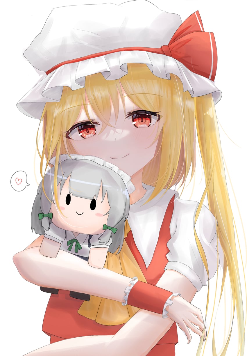 flandre scarlet and izayoi sakuya (touhou) drawn by user_agex8845