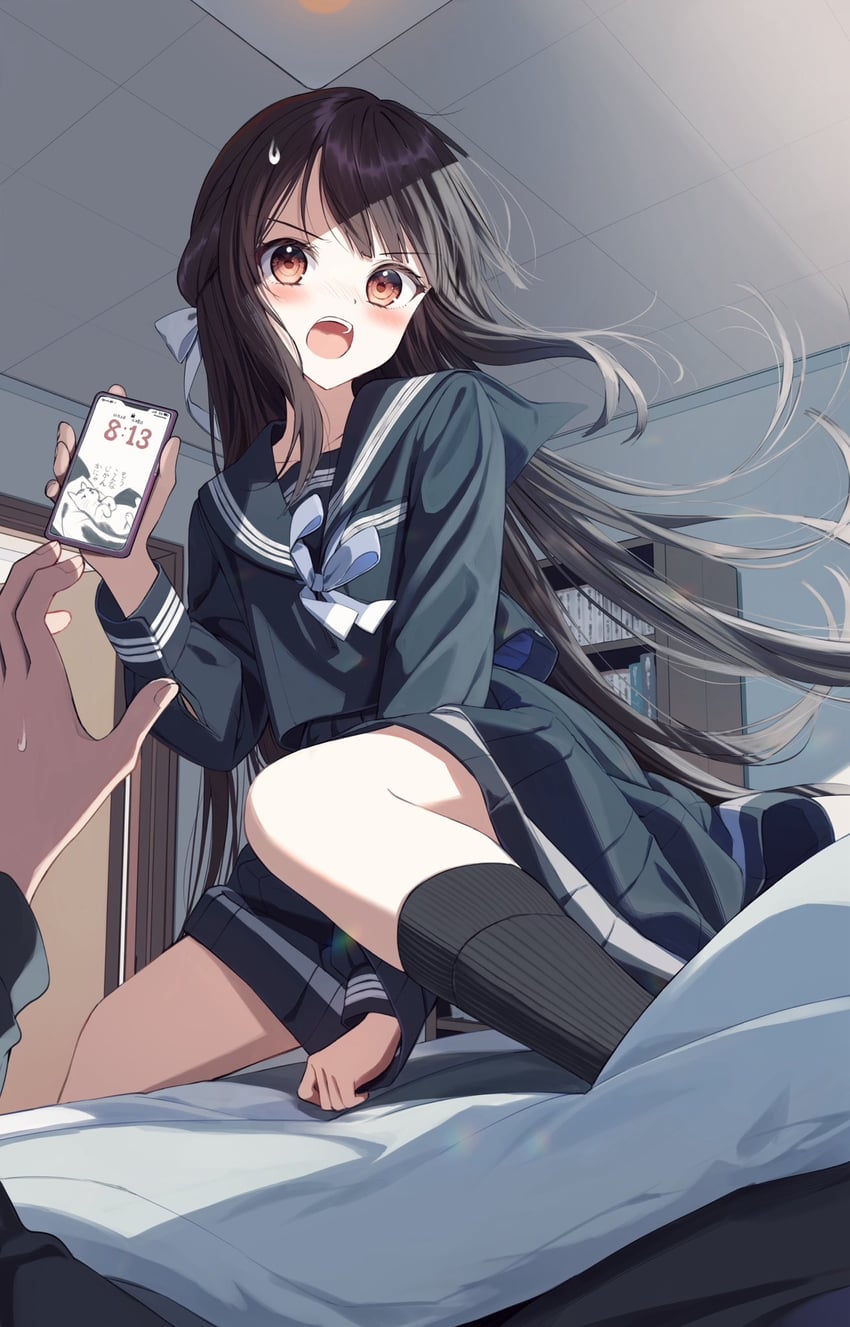 osana naruka (original) drawn by pentagon_(railgun_ky1206)