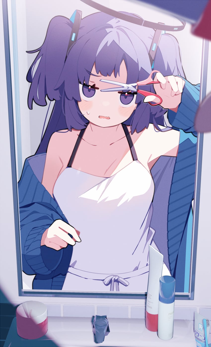 yuuka (blue archive) drawn by pekeko_(pepekekeko)