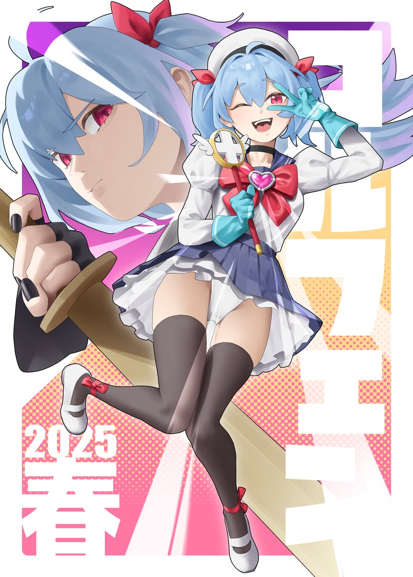 colphne (girls' frontline and 1 more) drawn by emile_aoi