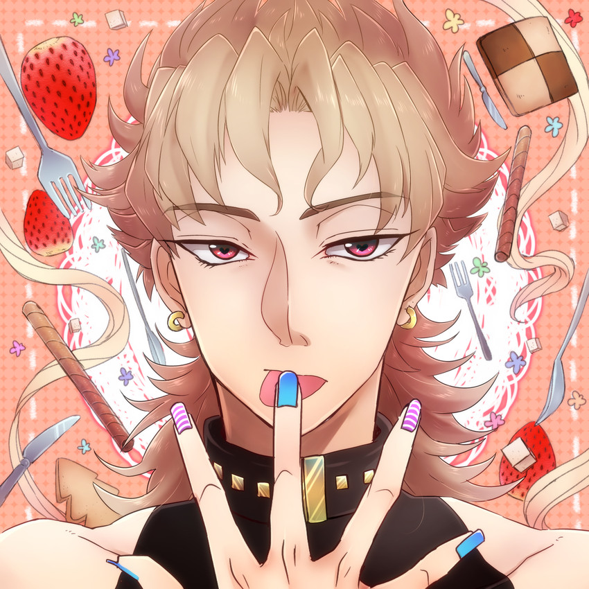 dio brando (jojo no kimyou na bouken and 1 more) drawn by piko_(gomoku)
