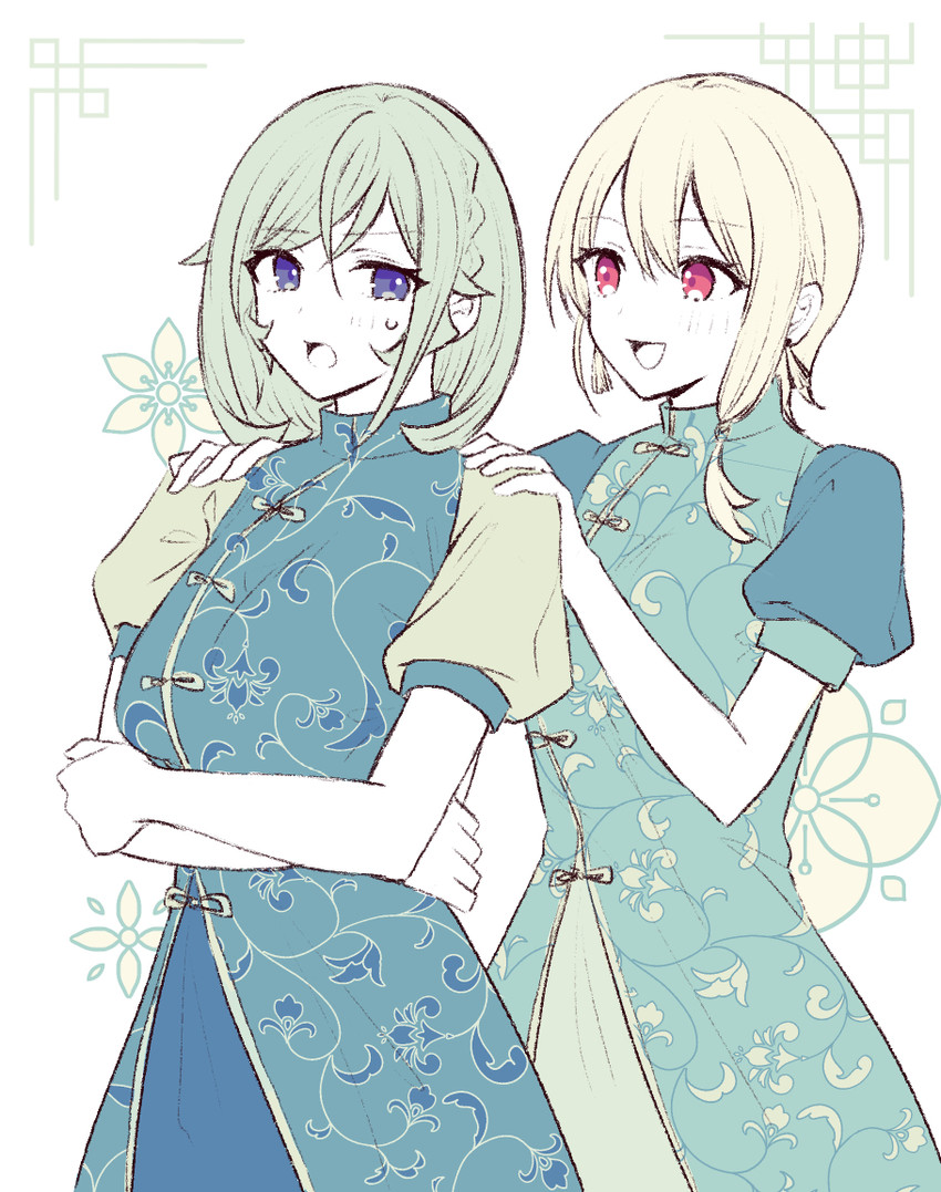 nakiri erina and nakiri alice (shokugeki no souma) drawn by toy-black