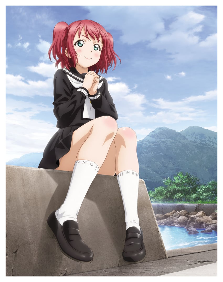 kurosawa ruby (love live! and 1 more) drawn by ojiri_shin'ya