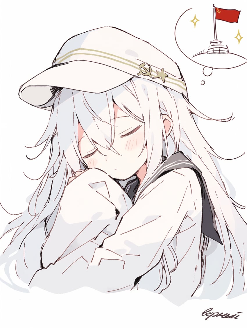 hibiki and verniy (kantai collection) drawn by its_(pixiv_61283676)