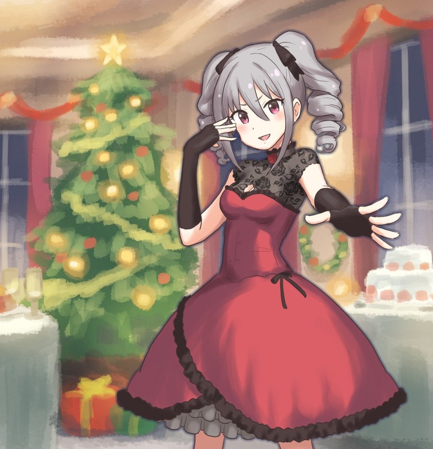 kanzaki ranko (idolmaster and 1 more) drawn by drawfag
