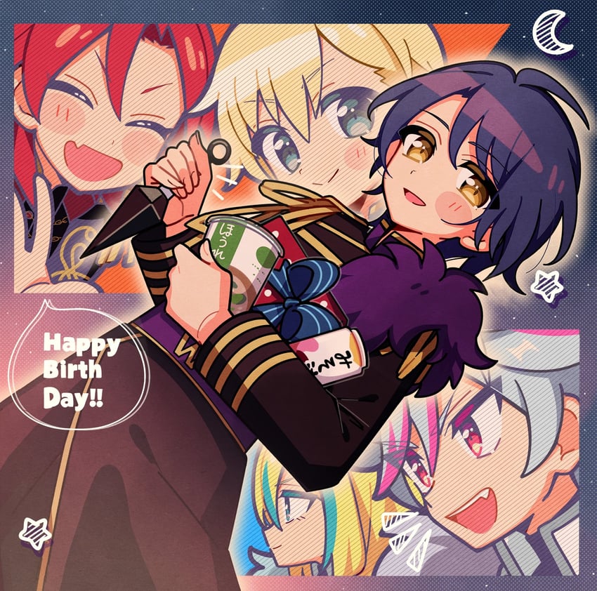 yumekawa shogo, takase koyoi, mitaka asahi, ooedo shinya, and ushimitsu (pretty series and 3 more) drawn by 5.5