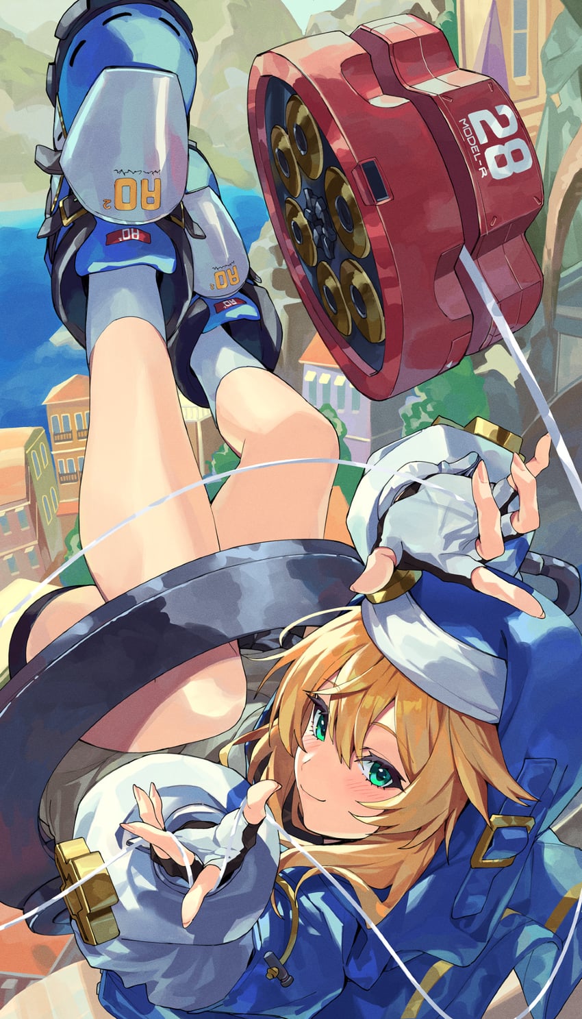 bridget (guilty gear and 1 more) drawn by kamu_(kamuuei)