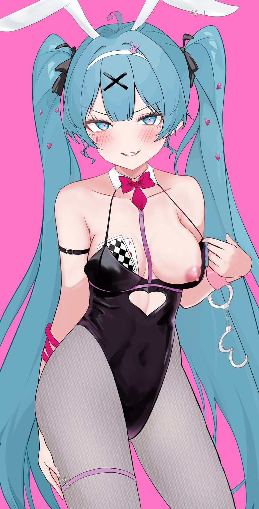 hatsune miku (vocaloid and 1 more) drawn by eikawa_suru