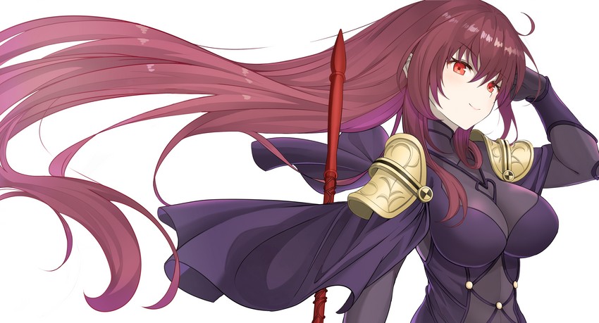 scathach (fate and 1 more) drawn by o-los