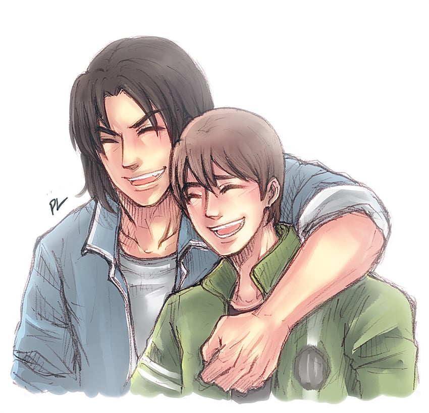 ben tennyson and kevin levin (ben 10 and 1 more) drawn by pl.pl_(smoothies79)