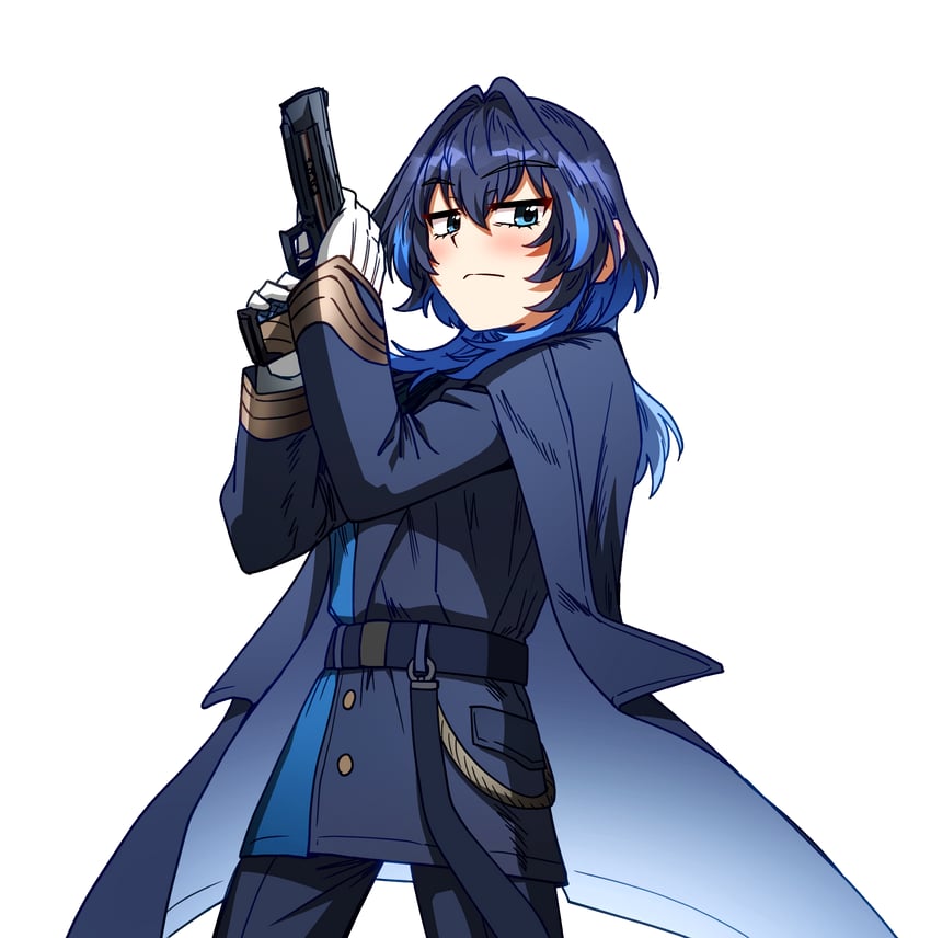 ouro kronii (hololive and 1 more) drawn by ddolbang