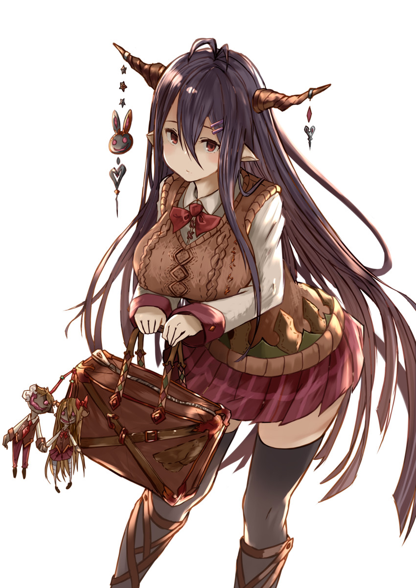 danua, gretel, and hansel (granblue fantasy) drawn by yatsuka_(846)