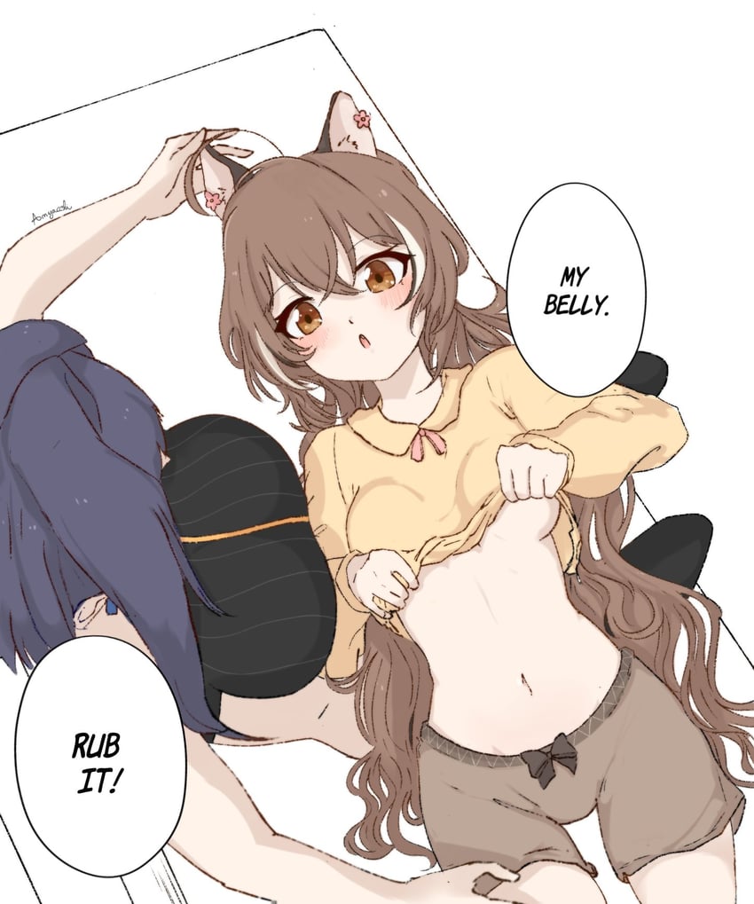 ouro kronii and nanashi mumei (hololive and 1 more) drawn by anyacchi