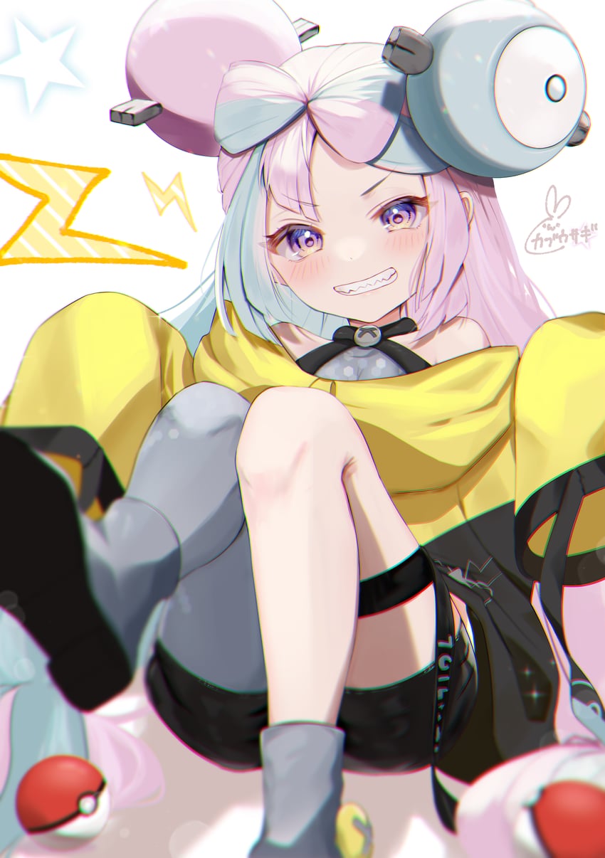 iono (pokemon and 1 more) drawn by kabu_usagi