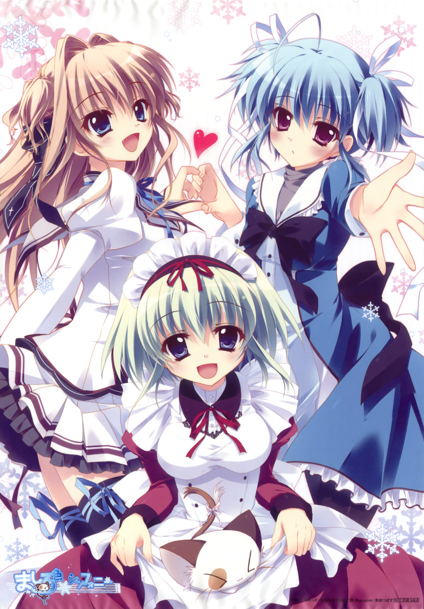 sena airi, pan-nya, uryuu sakuno, and angelina nanatsu sewell (mashiroiro symphony) drawn by izumi_tsubasu