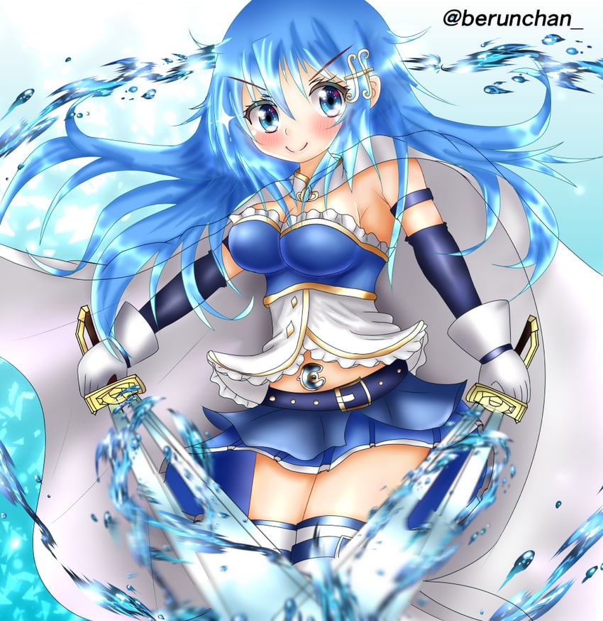 miki sayaka (mahou shoujo madoka magica) drawn by berunchan