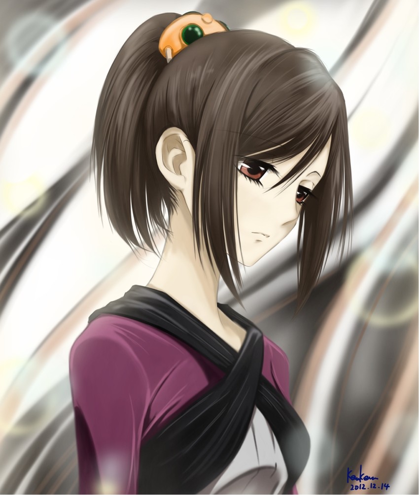 watanabe saki (shin sekai yori) drawn by kem_kem
