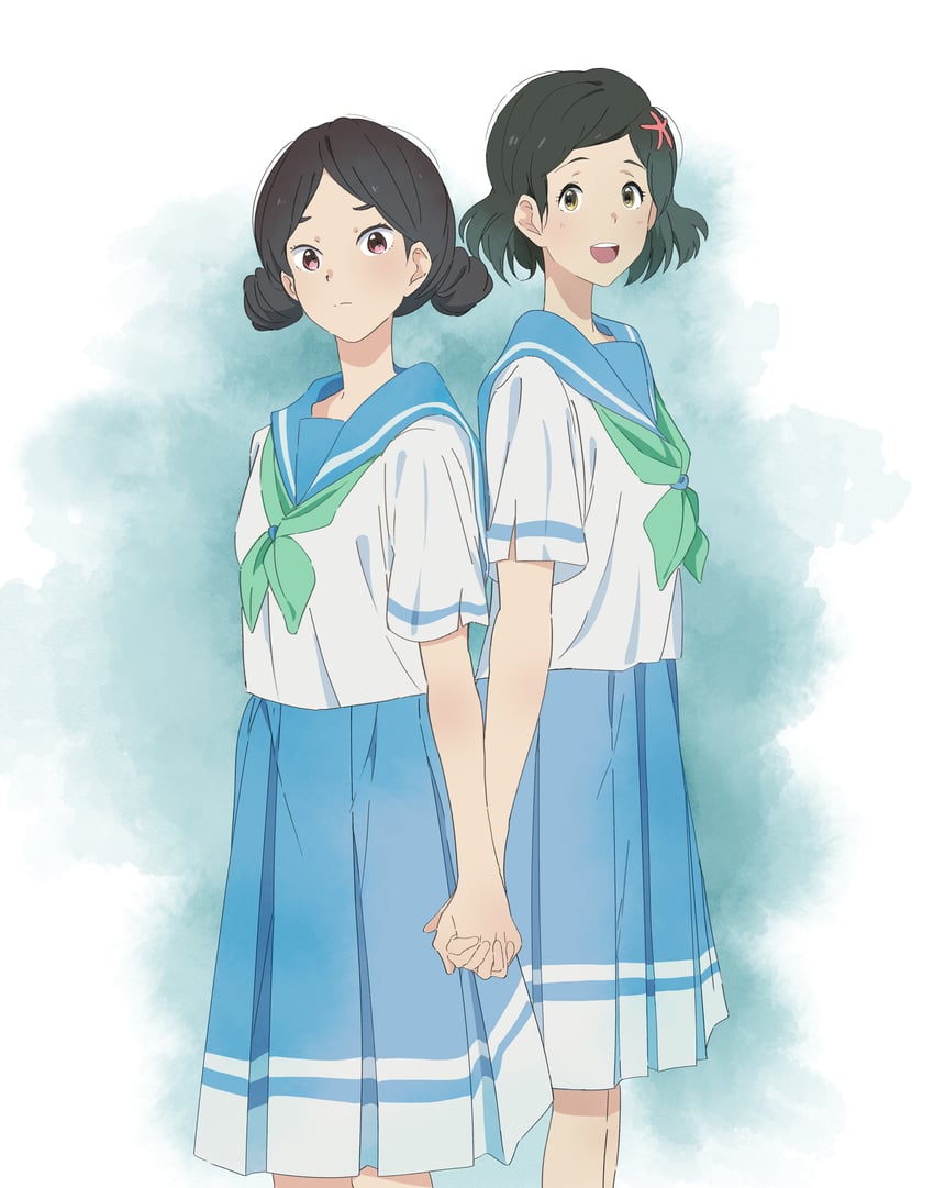 koteyama suruga and kabutodani eru (hibike! euphonium and 1 more) drawn by ori_maru00