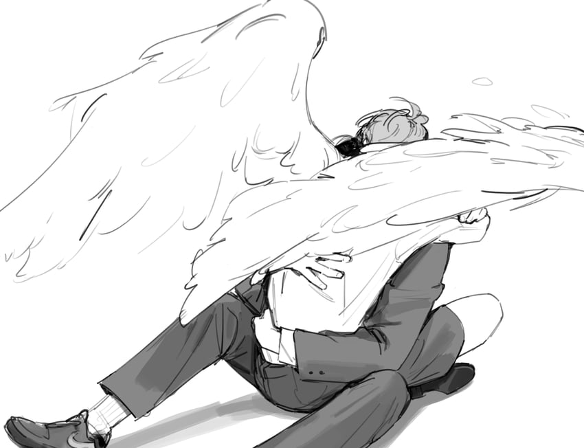 sung han-bin and zhang hao (real life and 1 more) drawn by haotmeal