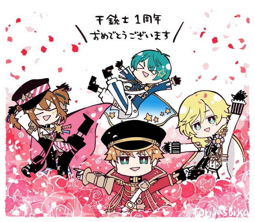 charleville, brown bess, kentucky, and springfield (senjuushi and 1 more) drawn by toriyasuiyo