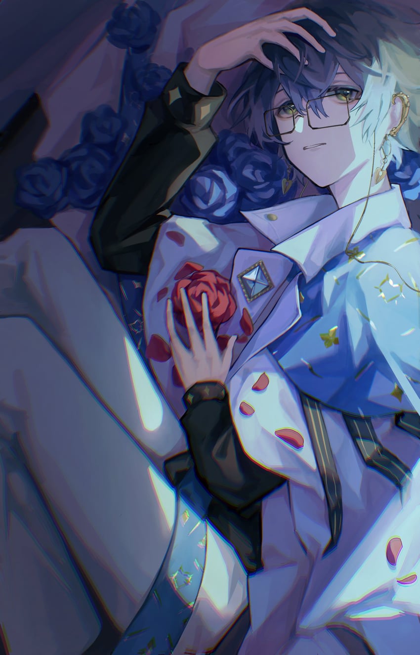 ike eveland (nijisanji and 1 more) drawn by aluhzora