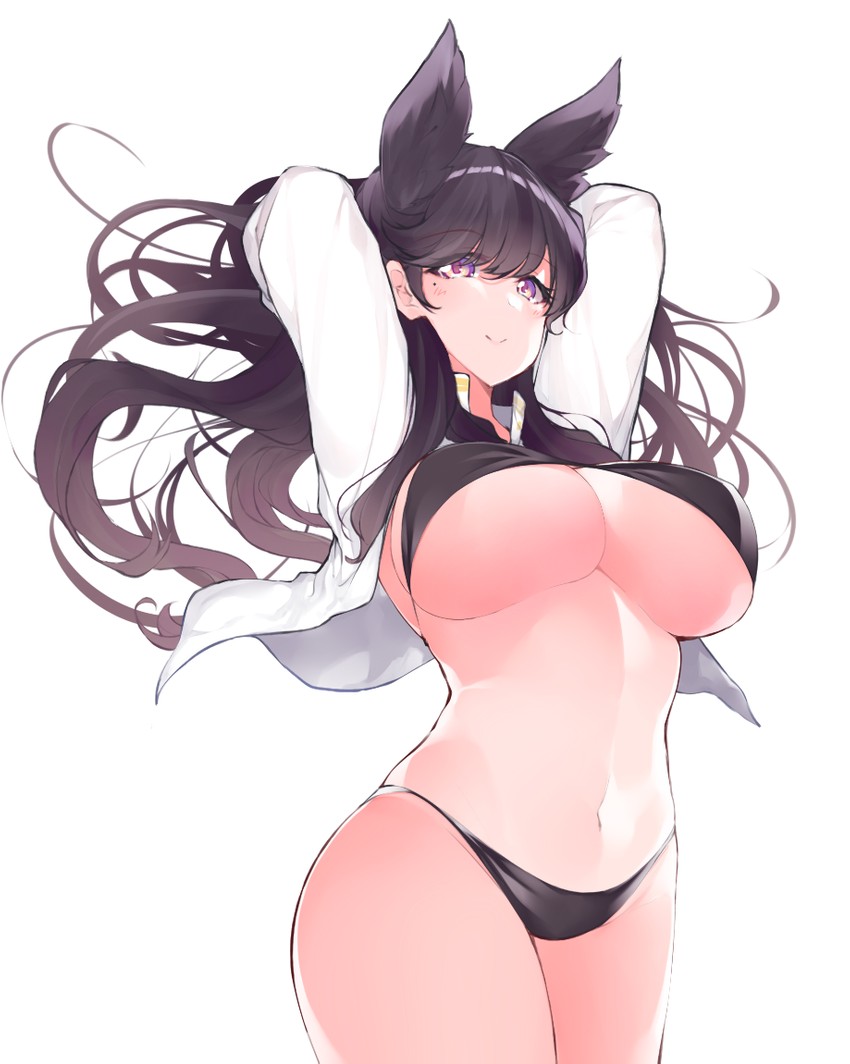 atago (azur lane) drawn by miya_ur