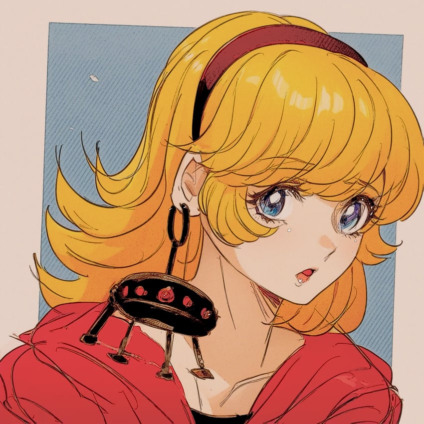 francoise arnoul and 0011 (cyborg 009) drawn by sariokisu